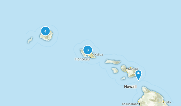 Vacation Hikes Map