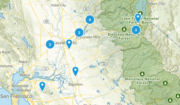 hikes i want to do Map