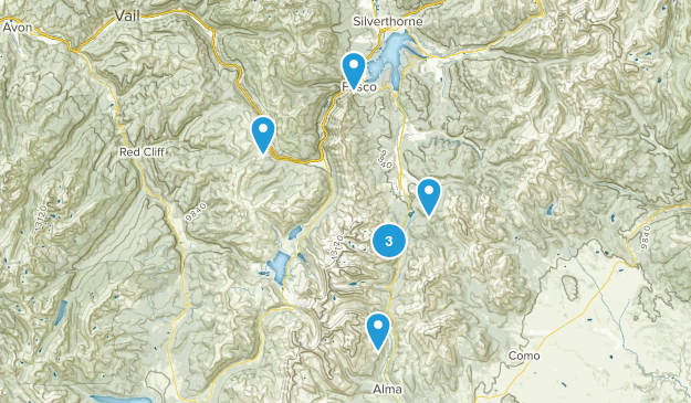 Copper Mountain Map