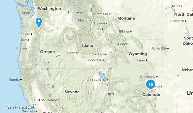 want to hike Map