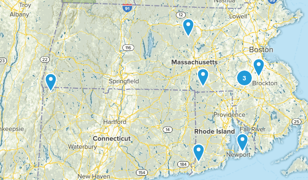 Hikes to do Map