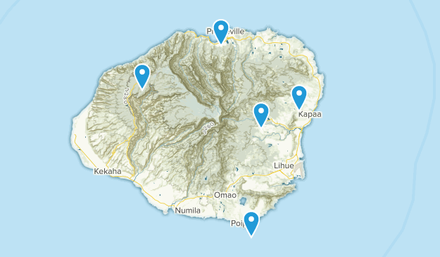 Kauai Map