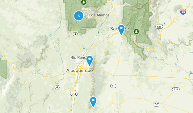 northern New Mexico Map