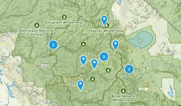 Yosemite Map