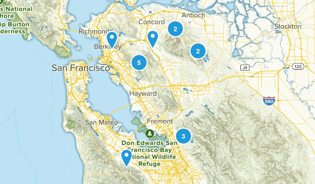 Moderate Horse Trails Map