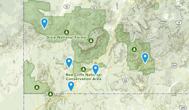 Southern Utah Map