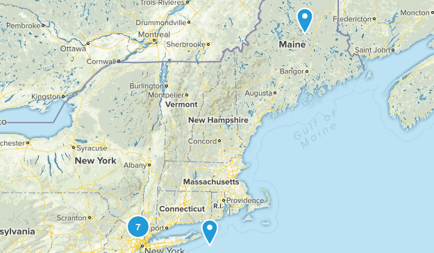 East Trails Map