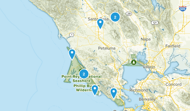 Bucket List Trails Map