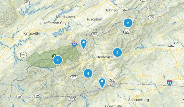 Asheville Map