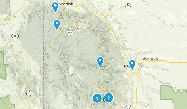 South Dakota Map