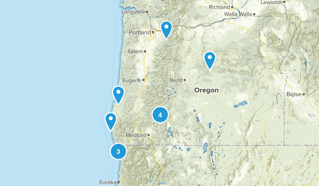 Oregon Trip Map