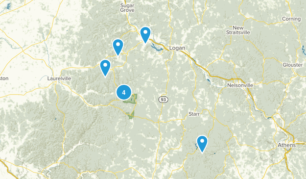 Hocking Hills Map