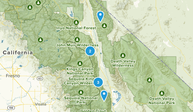 Eastern Sierra Map