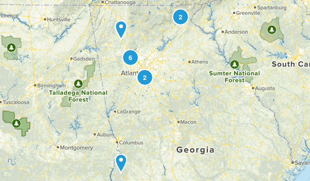 Future Hikes Map