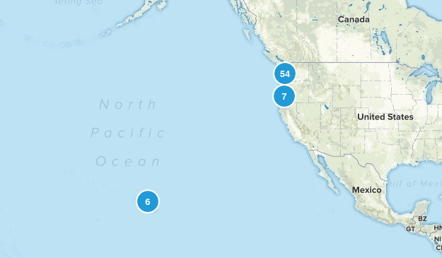Must Do Hikes Map
