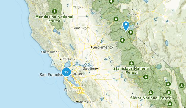 hikes Map