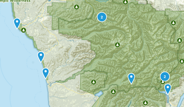 Washington Trip Map