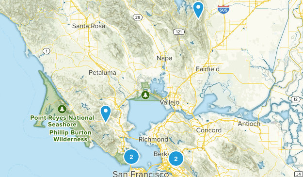Bay Area, CA Map