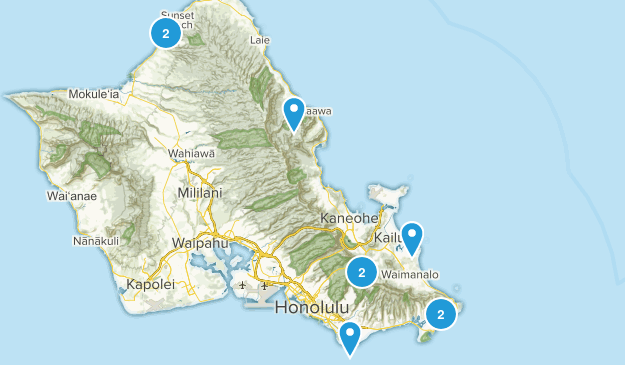 Hawaii 2015 Map