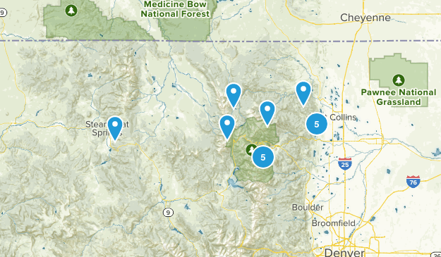 Hikes Map