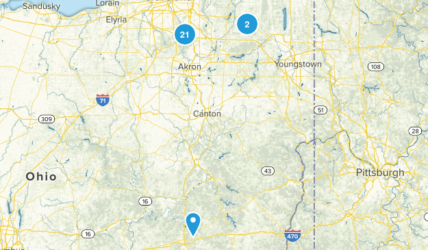 Hikes Completed Map