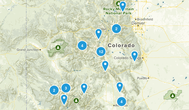 14ers Map