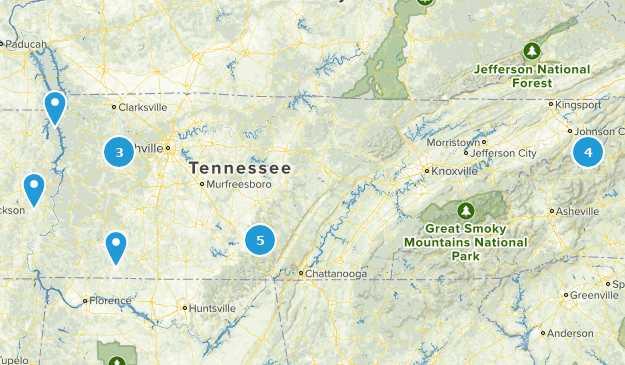 All Day Trips Map
