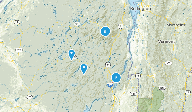 ADK Trails Map