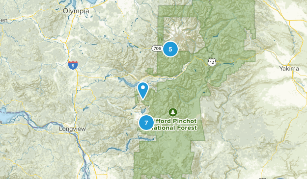 St. Helens Map
