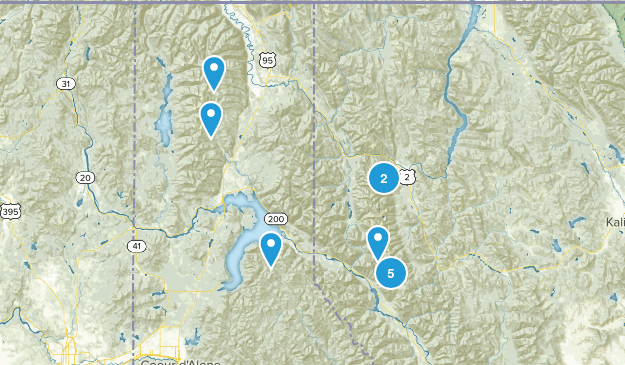 BULL RIVER Map