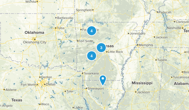 trails to hike Map