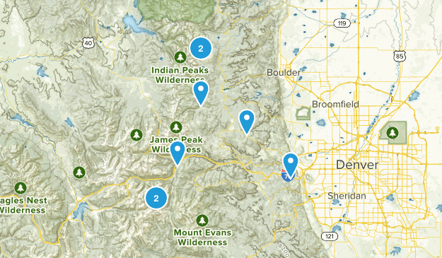 near denver Map