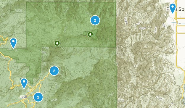 Idyllwild Map