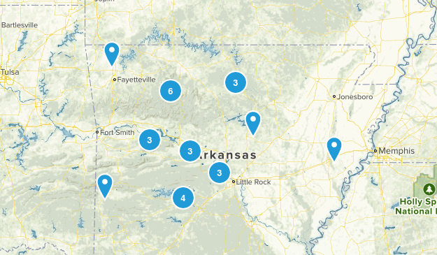 Ark Trails Map