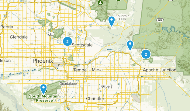 Hikes Map