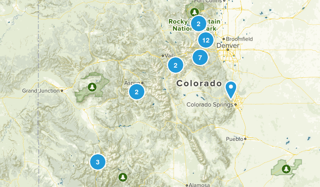 Spring Wildflowers Map