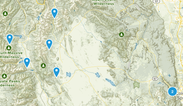 hikes Map