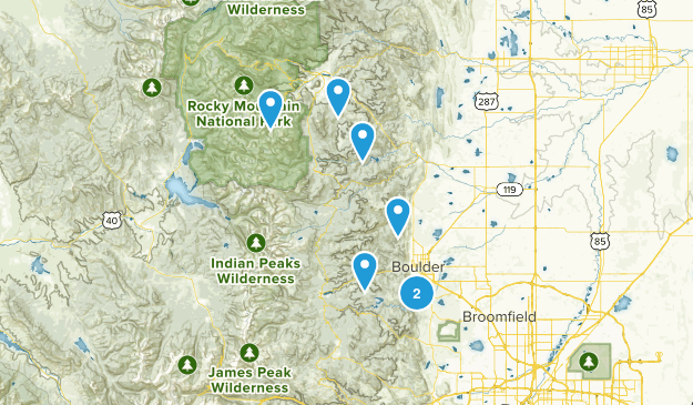 Boulder/Nearby Map