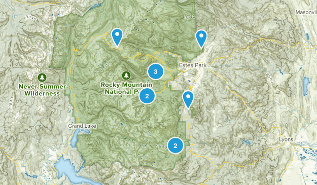 RMNP Wish List Map