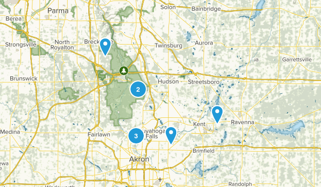 Trails I Want To Try Map