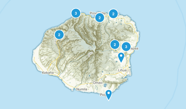 Kauai Map