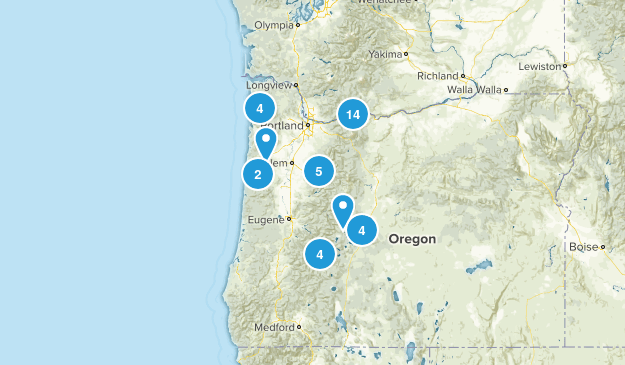Hikes to do Map