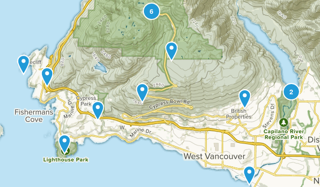 west van Map