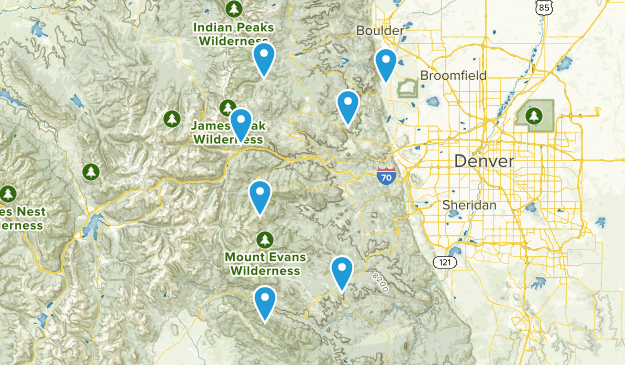 Hike with Gals Map