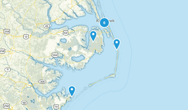 nc outerbanks Map