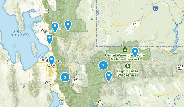 My trips Map