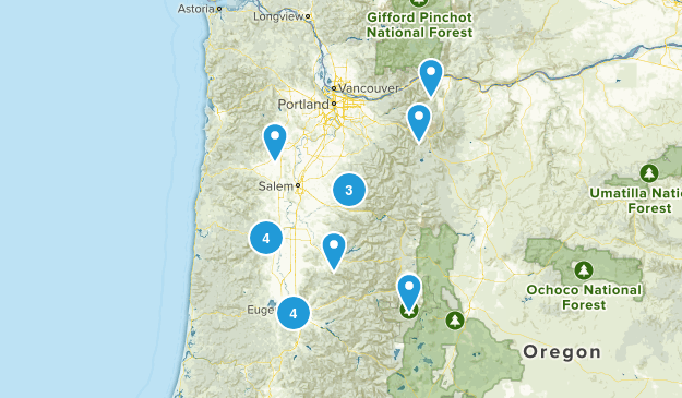 Weekend Hikes Map