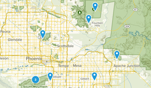 Trails To Walk Map
