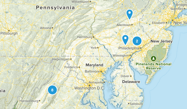 Trails to Hike Map