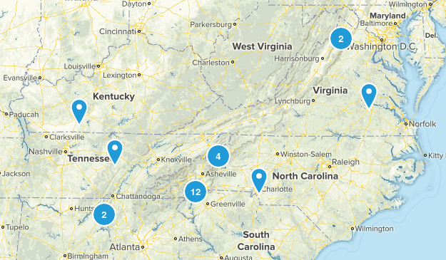 Hikes Map